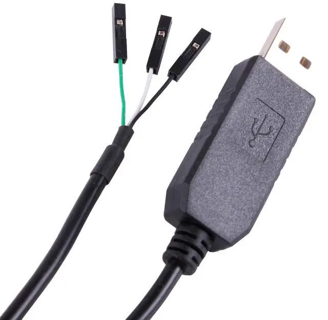 Main image of FT232RL USB to TTL Serial 3.3V Adapter Cable with 3 Pin 0.1 inch Pitch Male Socket Header UART IC FT232RL Chip for Windows 10 8 7 Linux MAC OS (Logic 3.3v Level)