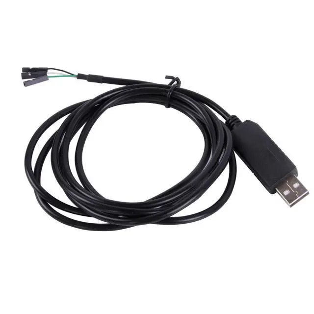 Alt view image 5 of 6 - FT232RL USB to TTL Serial 3.3V Adapter Cable with 3 Pin 0.1 inch Pitch Male Socket Header UART IC FT232RL Chip for Windows 10 8 7 Linux MAC OS (Logic 3.3v Level)