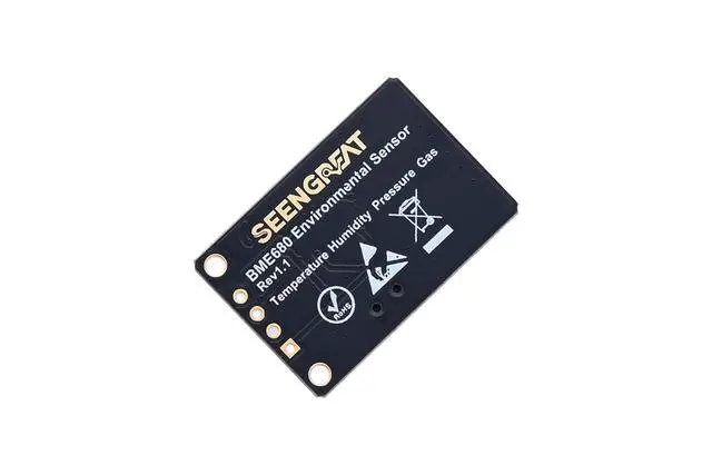 Alt view image 6 of 7 - BME680 Environmental Sensor, Supports Temperature, Humidity, Pressure, Gas Detection, I2C & SPI, Ideal for Raspberry Pi, Pico, Arduino, and ESP32 Projects