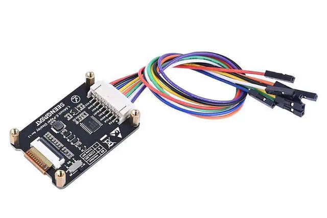 Alt view image 2 of 7 - 1.54 Inch E-Paper Display Three Color EPaper Screen for Raspberry Pi/Arduino/Jetson Nano/STM32 200x200 Pixels Red Black White SPI Interface E-Ink
