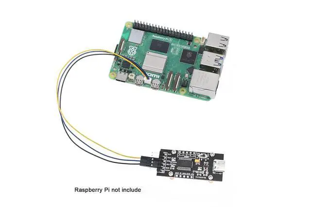 Alt view image 2 of 7 - FT232RL USB-C to Serial Converter - USB 2.0 Type-C Adapter with Driver-Free Plug & Play, TTL 3.3V/5V Switch, Compatible with Windows/Linux/Mac OS (CTS/RTS Flow Control)-2pcs