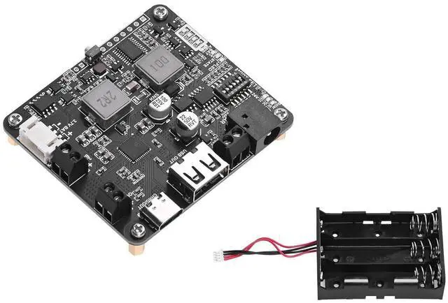 Main image of 5V-24V Solar Power Management Module with MPPT, Type-C Power Adapter, 5V3.1A Regulated Output, USB C, Battery Protection for Solar Panels & IoT Projects