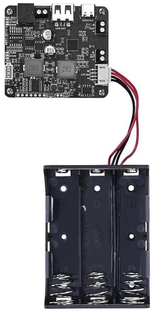 Main image of 5V-24V Solar Power Management Module with MPPT, Type-C Power Adapter, 5V/3.1A Regulated Output, USB C, for Solar Charging, IoT and Eco-Friendly Projects