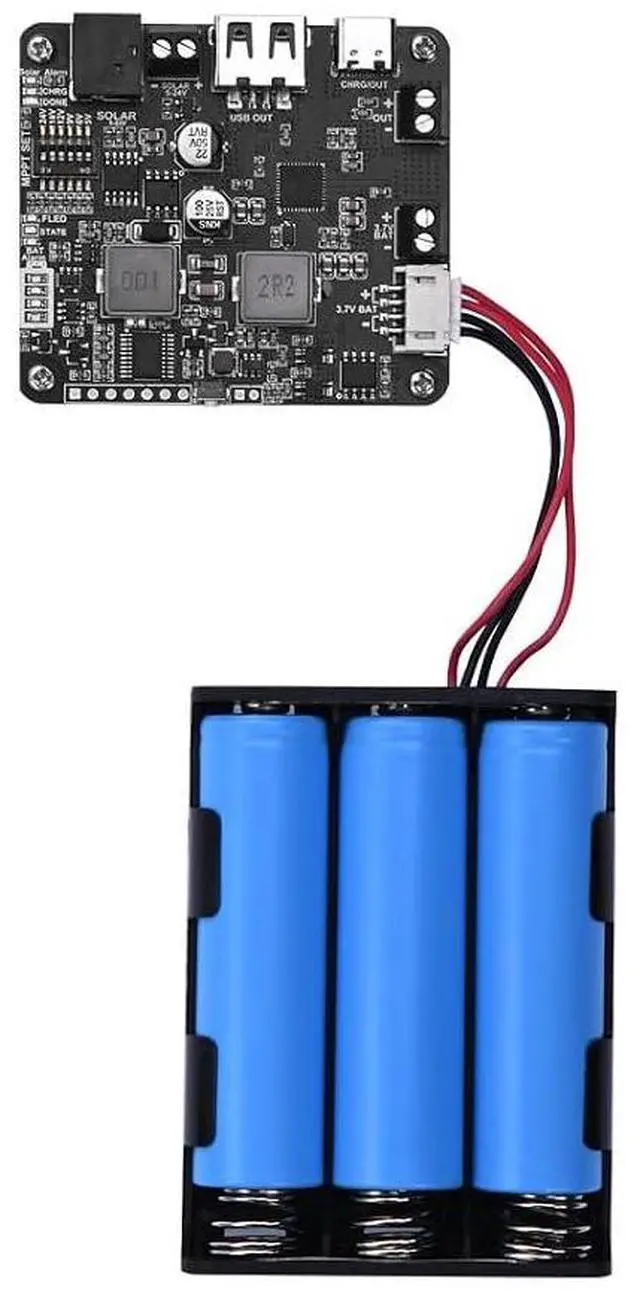 Main image of 5V-24V Solar Power Management Module with MPPT, Type-C Power Adapter, 5V/3.1A Regulated Output, USB C, Ideal for Solar Charging, IoT & Eco-Friendly Projects