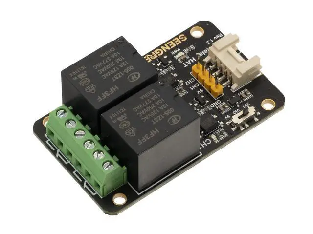 Alt view image 2 of 7 - 2 Channel Relay Module Relay Expansion Board for Raspberry Pi Zero/Zero W/Zero WH/2B/3B/3B+/4B STM32 Ardui.,Optocoupler Isolation 3.3V&5V