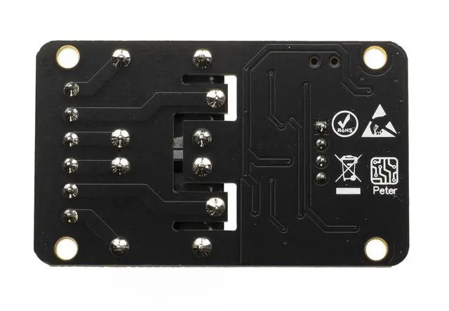 Alt view image 7 of 7 - 2 Channel Relay Module Relay Expansion Board for Raspberry Pi Zero/Zero W/Zero WH/2B/3B/3B+/4B STM32 Ardui.,Optocoupler Isolation 3.3V&5V