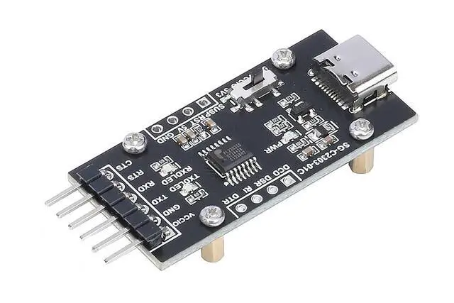 Alt view image 4 of 7 - USB to UART TTL Serial Converter Module with PL2303GS Chip, Type-C Connector, 3.3V/5V Selectable, Compatible with Windows, Linux, macOS, USB to Serial Adapter for Arduino Raspberry Pi (2Pcs Pack)