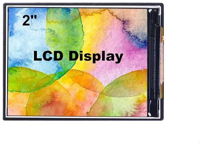 Main image of 2 Inch LCD Display Module for Raspbrry Pi/Arduino Onboard ST7789V Controller 2 Inch IPS LCD Screen 240x320 Resolution SPI Communication RGB, 262K Color