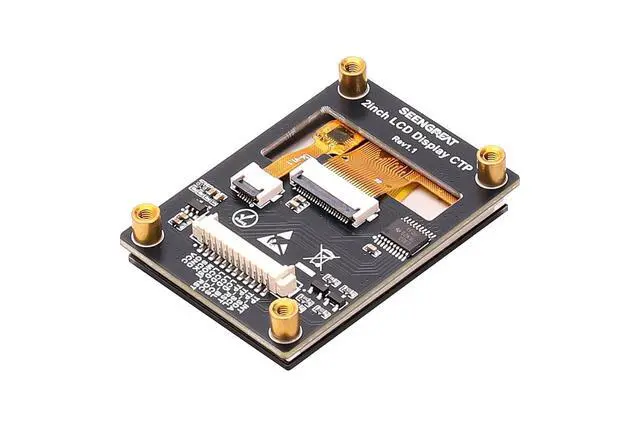 Alt view image 3 of 6 - 2inch IPS Capacitive Touch LCD Module, 240x320 ST7789P3 SPI Display with CST816D I2C Touch, TF Card Slot, 3.3V/5V for Raspberry Pi Pico Arduino ESP32