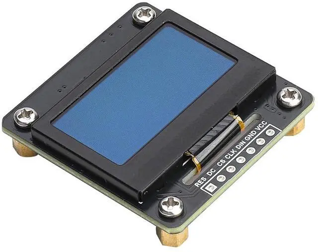 Main image of 1.3 Inch OLED Display Module 128x64 SPI I2C SH1106 OLED Screen Compatible with Raspberry Pi for Arduino STM32 ESP32, 3.3V/5V MCU, Black White OLED Development Board