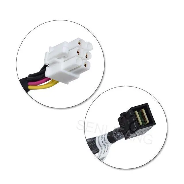 Alt view image 5 of 5 - for R240 RAID SAS Cable 2KN4G 02KN4G CN-02KN4G