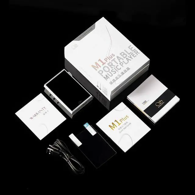 Alt view image 5 of 7 - M1 Plus M1Plus Music Player Portable DAP with Bluetooth 5.2 LDAC/WiFi/DLNA/Airplay/Tidal Streaming, 3.2inch Mini Lossless DSD Hi-Res Compatible with 2TB Micro SD (Black)