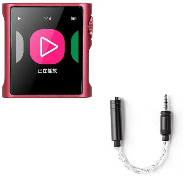 Main image of M0 Pura Hi-Res MP3 Music Player with Balanced Adapter,Portable Digital Audio Player DAP Player, 2X CS43131 DAC,APP Control,LDAC/SBC/AAC,3.5mm/Type-C Jack,384kHz /32bit,250mW@32,MTouch OS