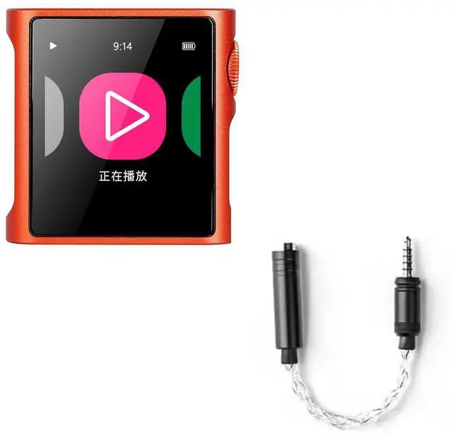 Main image of M0 Pura Hi-Res MP3 Music Player with Balanced Adapter,Portable Digital Audio Player DAP Player, 2X CS43131 DAC,APP Control,LDAC/SBC/AAC,3.5mm/Type-C Jack,384kHz /32bit,250mW@32,MTouch OS