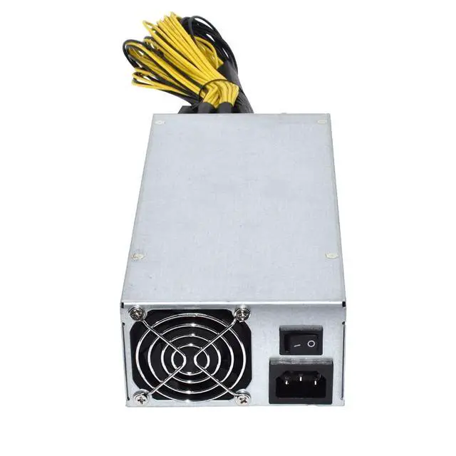 Alt view image 3 of 7 - 2000W 12V 166A ETH Mining Machine Power Supply 100-220V Input 10x6Pin 80% Efficiency Multi-GPU for BTC Antminer Bitcoin Mining Server
