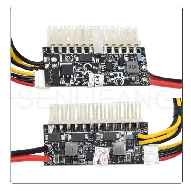 Alt view image 5 of 5 - New for PC Computer Network Server DC-ATX-250W DC-ATX-300W Power Supply Module Switch ATX 24Pin MINI ITX PSU Pico 6Pin 12V