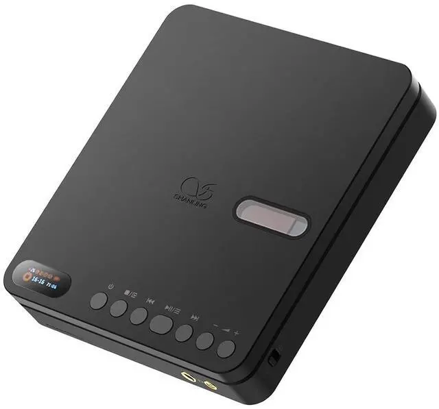 Main image of EC Play Portable CD Player, Desktop Hi-Fi CD Player USB DAC Dual CS43198 DAC, SGM8262, 384kHz/32bit, DSD256 700mW Output, Two-Way Bluetooth 6.0, 12H Battery, 1.12-in Screen,4.4mm/3.5mm/Coaxial Output