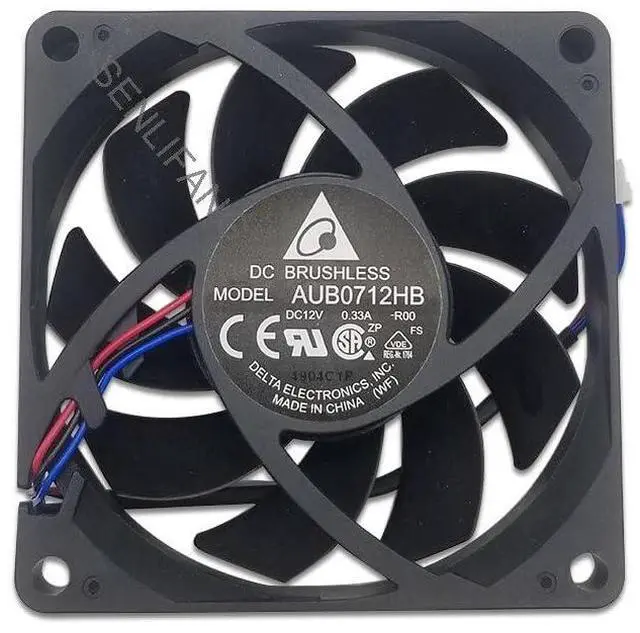 Main image of for AUB0712HB-R00 SE32 12V 0.33A 7015 7CM 70 * 70 * 15MM Projector Chassis Cooling Fan