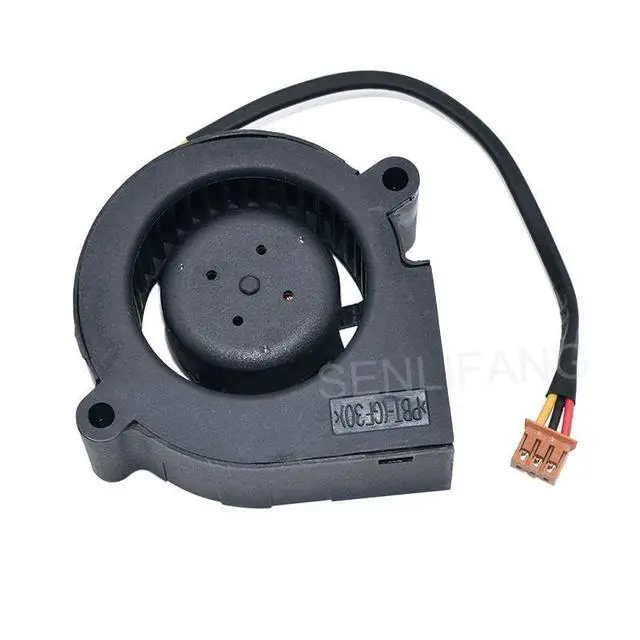 Alt view image 3 of 3 - for BUB0512HD-C 5cm 5020 50X50X20MM DC12V 0.18A 3Lines EP6127A Projector Turbo Fan