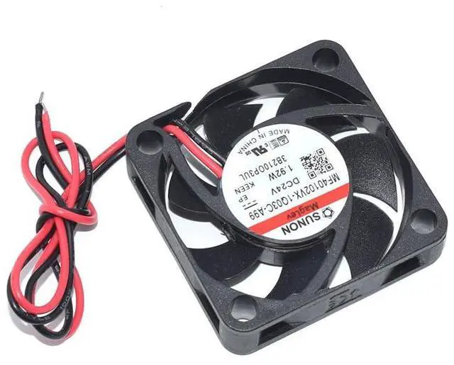 Main image of New for SUNON DC24V 1.92W 40 * 40 * 10MM MF40102VX-1Q03C-A99 2Pin 3D Printer Square Cooling Fan