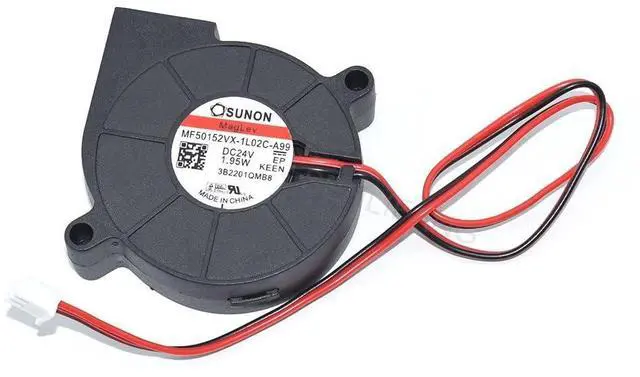 Main image of New 5015 MF50152VX-1L02C-A99 New PWM Cooling Fan for 3D Printer Cooler 24VDC 1.95W 2Lines