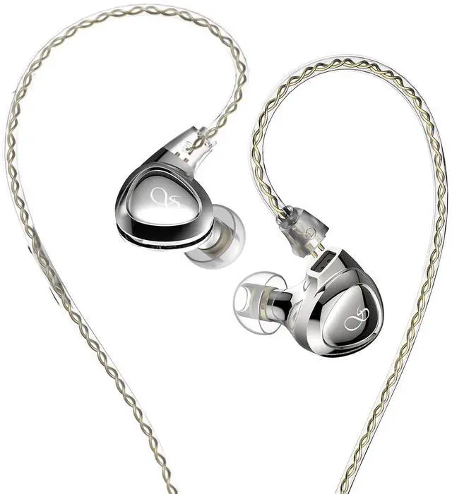 Main image of SONO Headphones Wired Earbuds, in Ear Earphones Monitor Hi-Res 2DD+1BA IEMs, Triple Dynamic Hybrid Lossless Earphones, 2 pin 0.78mm, 3.5mm Plug, Two Pair Replaceable Tunning Nozzles