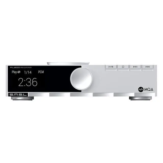 Alt view image 2 of 7 - S.M.S.L PL200 MQA CD Player Digital Audio Piano Keys Design AK4499EX DSD512 Bluetooth LDAC Aptx HD