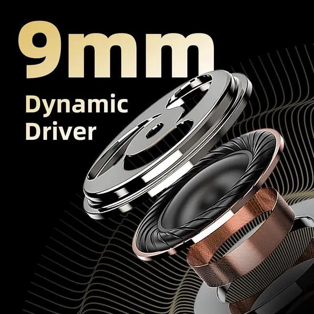 Alt view image 3 of 7 - Music1 in-Ear Earphones, 9mm Dynamic Driver in Ear Monitor, IEM Earphones with Mic and Playback Controls, Noise Isolating Wired Headphones, 0.78mm 2 pin Changeable Cable, 3.5mm Plug