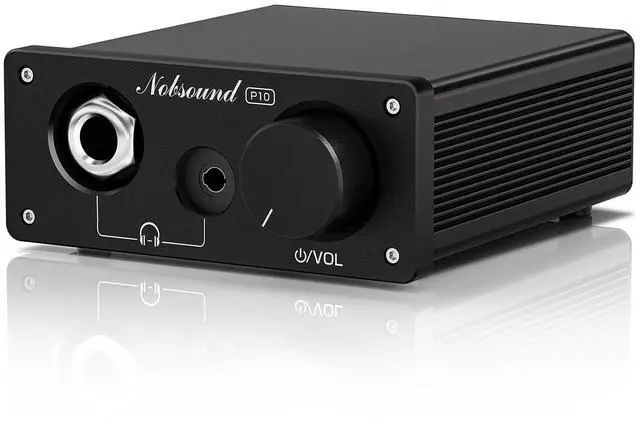 Main image of Nobsound P10 HiFi Headphone Amplifier: 1100mW Output (24600) 30V Boost RCA/3.5mm Inputs & 6.35/3.5mm Outputs Swappable Op-Amps for Audiophiles & HiFi Music Lovers