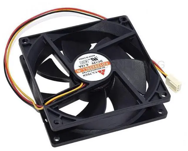 Main image of New for 9CM 9025 Mute Fan FD129225LL-N DC 12V 0.12A 90x90x25mm 3-Wire Server Cooling Fan