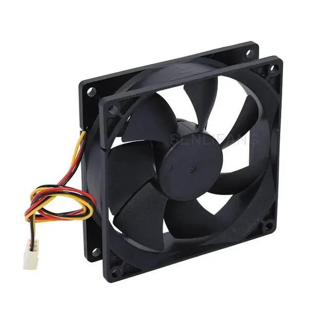Alt view image 2 of 4 - New for 9CM 9025 Mute Fan FD129225LL-N DC 12V 0.12A 90x90x25mm 3-Wire Server Cooling Fan