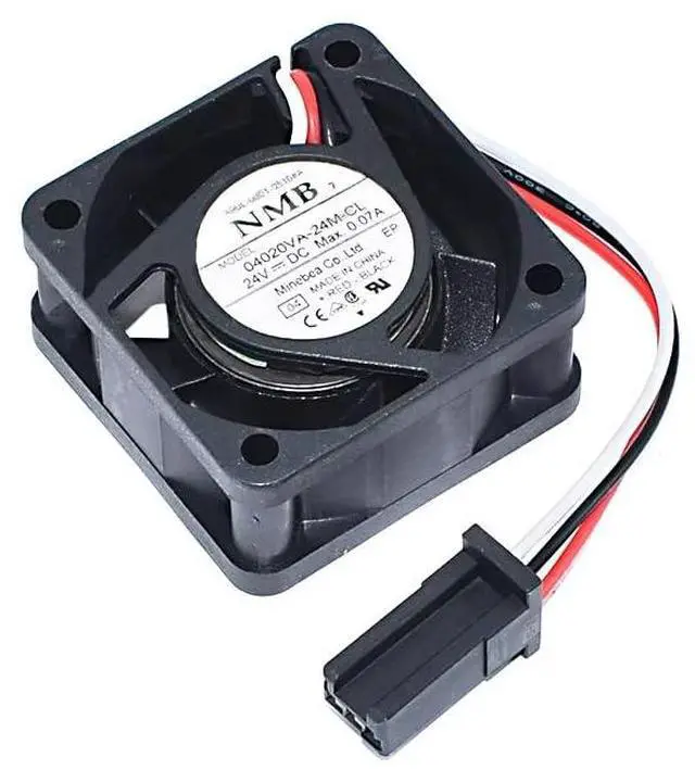 Main image of for 04020VA-24M-CL 24V 0.07A 3-Wire 4020 4CM 40 * 40 * 20mm Server Square Cooling Fan