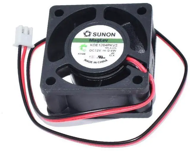 Main image of New KDE1204PKV2 DC12V 0.6W 40x40x20mm 2-Pin Server Square Cooling Fan