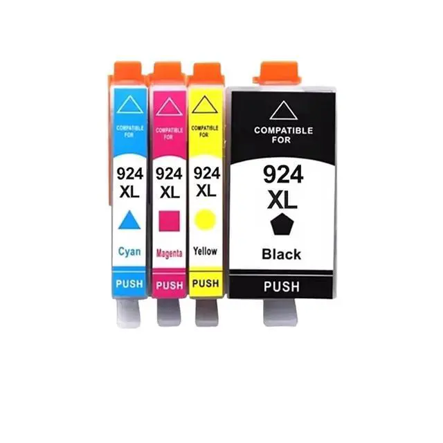 Alt view image 2 of 5 - 924E 924XL 924 Ink Cartridge Printer Cartridge - Compatible with HP 8135e 8134e 8132e 8122e 8124e 8125e 8120e 8130e(1 Black)