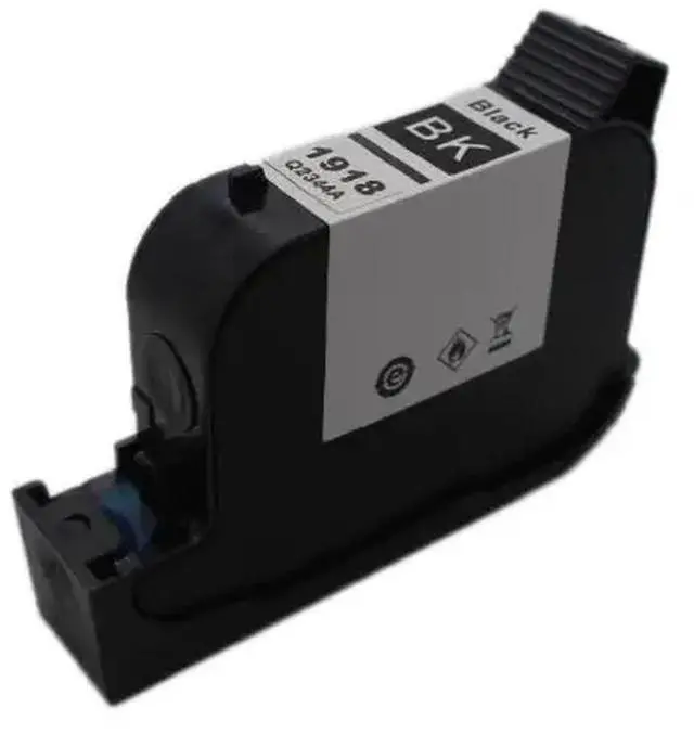 Main image of P1918 Quick Dry Pigment Ink Cartridge Compatible Compatible with 1918 Q2344A Q2344 2344A 2344 Check Bill Printer 600DPI 42ml BK 1 Pack