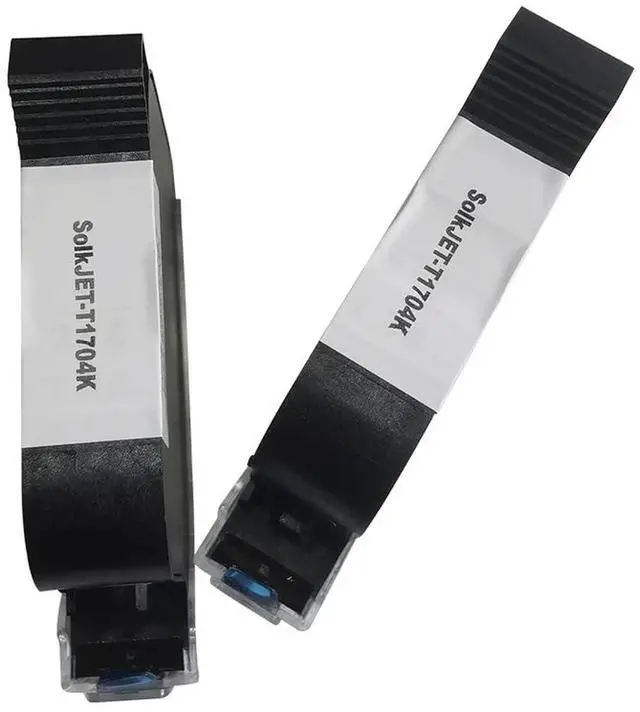 Main image of SolkJET T1704K Compatible Inkjet Printer Cartridge Compatible with 1704K Solvent Black Ink 12.7mm