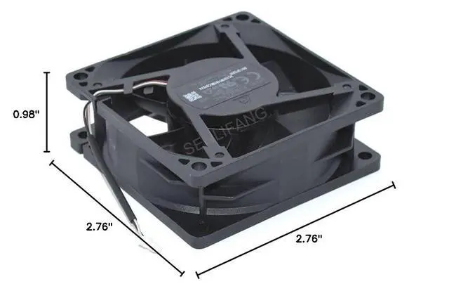 Alt view image 5 of 5 - New for AUB0712H-C X1V DC12V 0.29A 70x70x25MM 3-Wire Server Cooler Fan