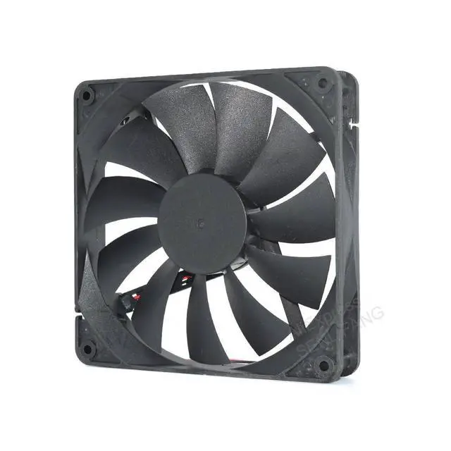 Alt view image 2 of 5 - New Cooler DFS132512H DC12V 3.0W 135 * 135 * 25mm 2-PIN Server Square Cooling Fan