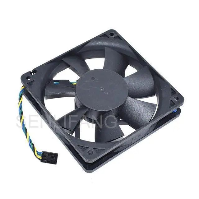 Alt view image 2 of 2 - New 12CM Square Cooler 12000B0038 DC 12V 1.84A 120x120x25MM 4Lines Server Cooler Fan