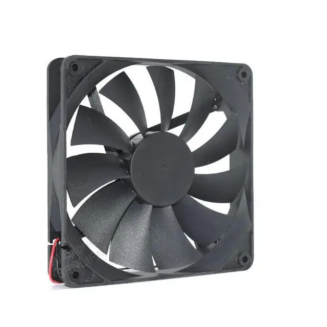 Alt view image 3 of 5 - New Cooler DFS132512H DC12V 3.0W 135 * 135 * 25mm 2-PIN Server Square Cooling Fan