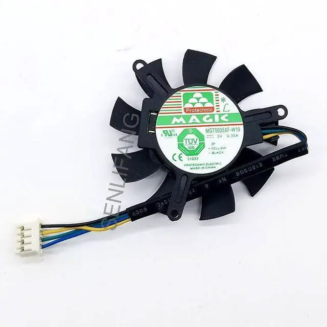 Main image of New for MGT5005XF-W10 Server Cooling Fan DC 5V 0.35A 45X45X10MM 4-Wire