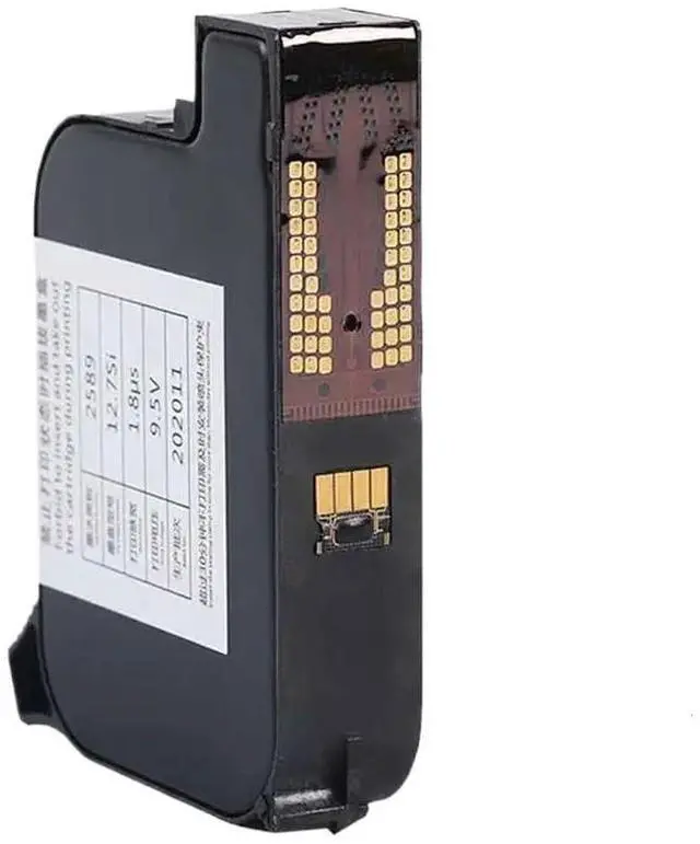 Main image of QYG 42ml Batch Coding Machine Industrial Thermal Inkjet TIJ 2.5 Compatible Solvent Ink Cartridges Compatible with Handheld Printer