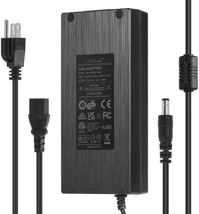 Main image of 48V10A DC Power Supply Adapter 480W 100-240V Transformer for Amplifier