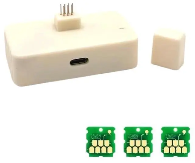 Main image of SC23MB S13S210125 S2101 Ink Tank Chip and Resetter Compatible with Dye Sublimation Printers Similar to SureColor F170 SC-F170 for Printer Maintenance(Resetter W 5 chip)
