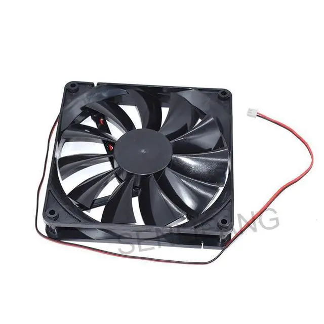Alt view image 3 of 3 - New Cooler ADN512UB-A91 1U 2 Lines DC 12V 0.44A 135 * 135 * 25mm Server Cooling Fan