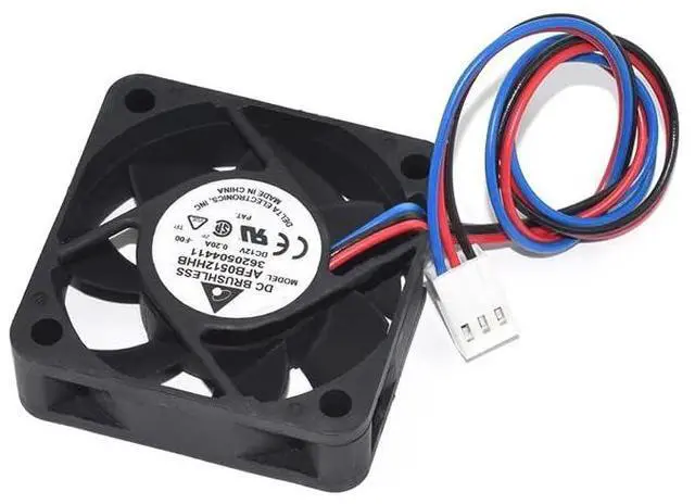 Main image of for AFB0512HHB -F00 50 * 50 * 15MM Cooler DC12V 0.2A 5015 3-Pin Server Cooling Fan