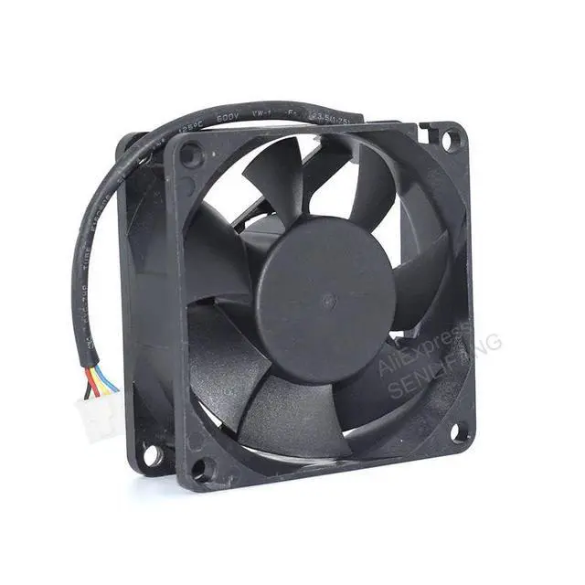 Alt view image 2 of 5 - for PF70251VX-Q02U-S99 Cooler DC 12V 2.46W 70x70x25mm 7CM 7025 4-Wire Server Cooling Fan