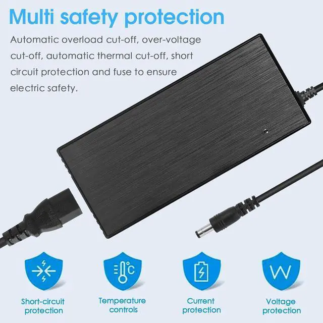 Alt view image 6 of 7 - 48V10A DC Power Supply Adapter 480W 100-240V Transformer for Amplifier