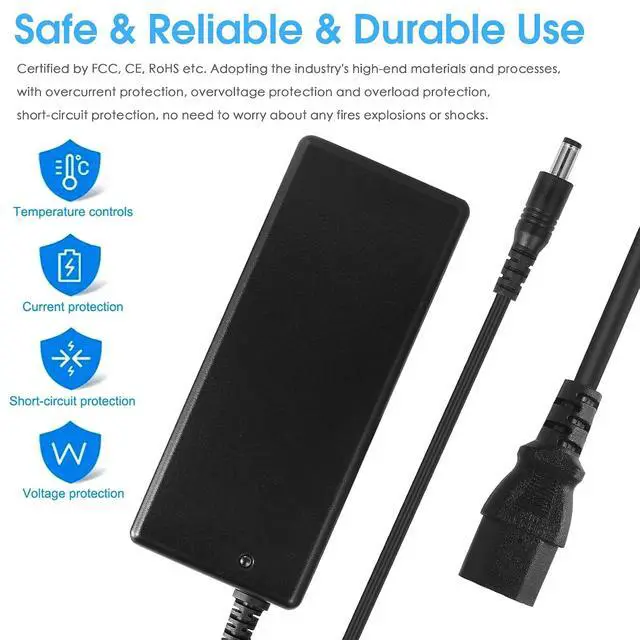 Alt view image 3 of 7 - 180W 36V/5A DC Power Supply Adapter Charger AC 100-240V Transformer