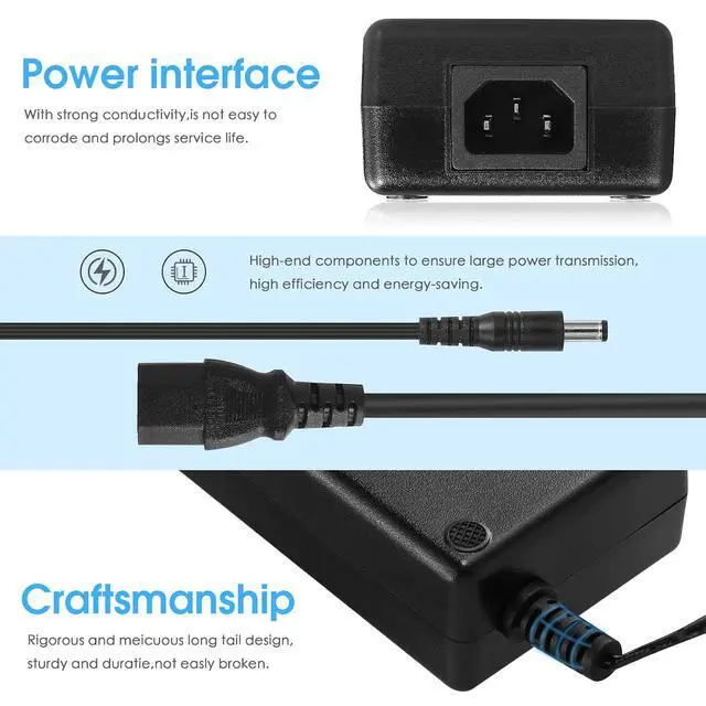 Alt view image 4 of 7 - 180W 36V/5A DC Power Supply Adapter Charger AC 100-240V Transformer